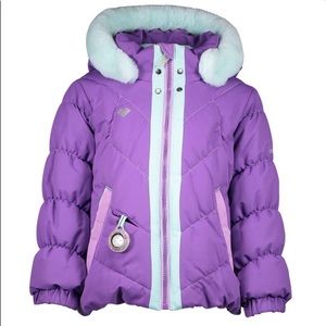 Obermeyer Insulated Ski Jacket (girls size 5)